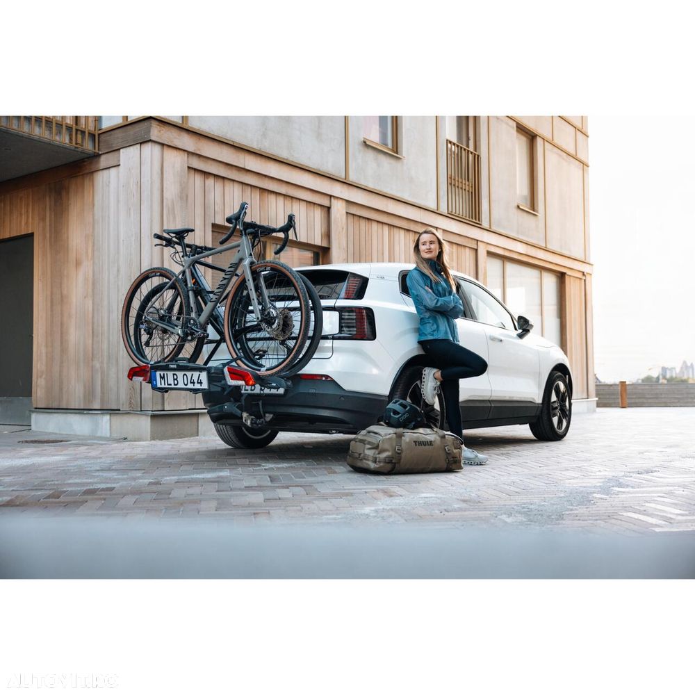 Suport biciclete Thule OutPace cu prindere pe carligul de remorcare - pentru 3 biciclete, Nou_Emitem Factura & Garantie, Pret Importator - 5