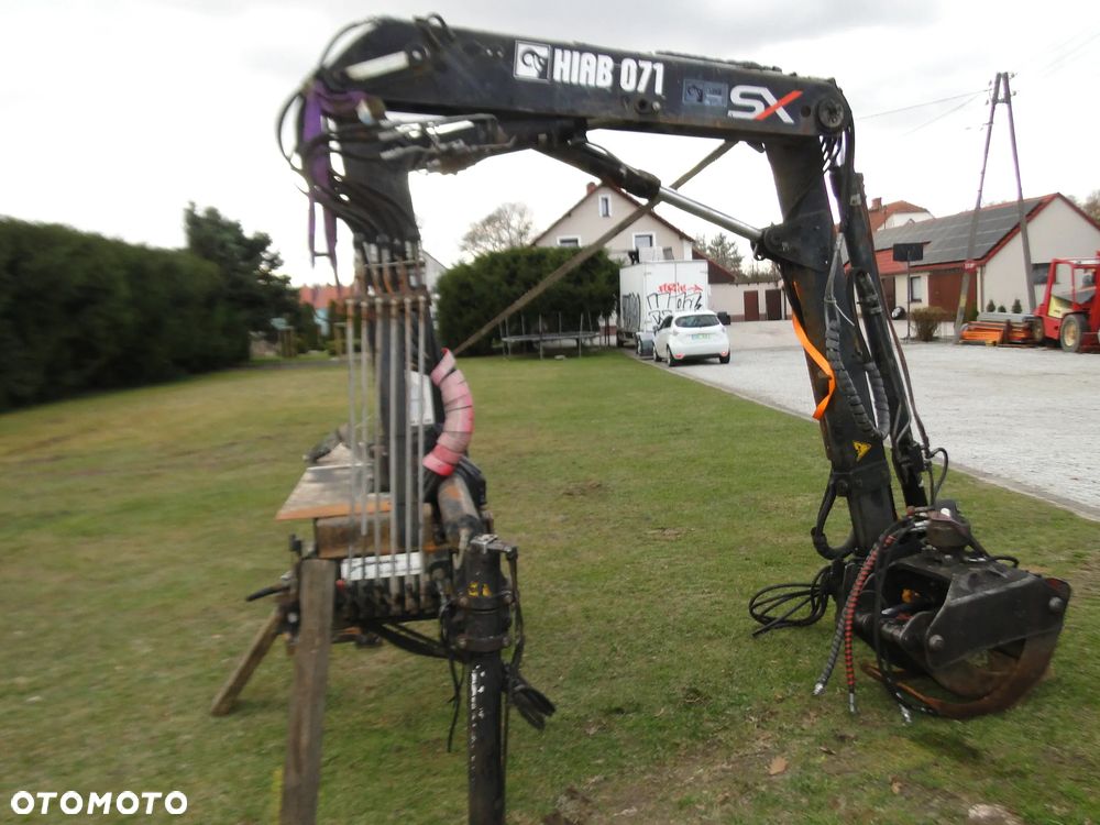 HIAB 071SX HDS ŻURAW DŹWIG CHWYTAK DO DRZEWA - 1