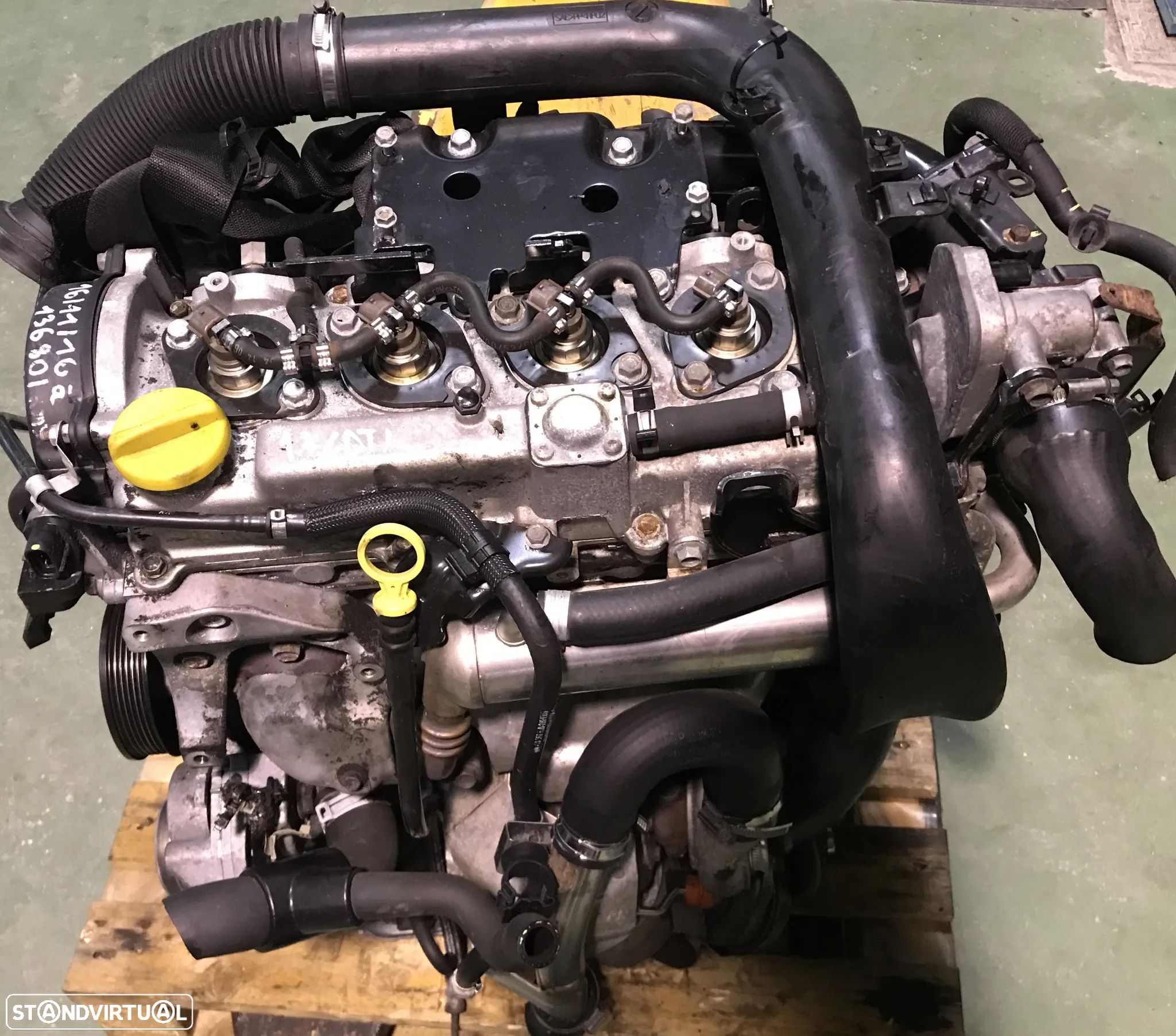 MOTOR OPEL ASTRA H / COMBO / CORSA 1.7CDTI 100CV Z17DTH (INJEÇÃO DENSO) - 1