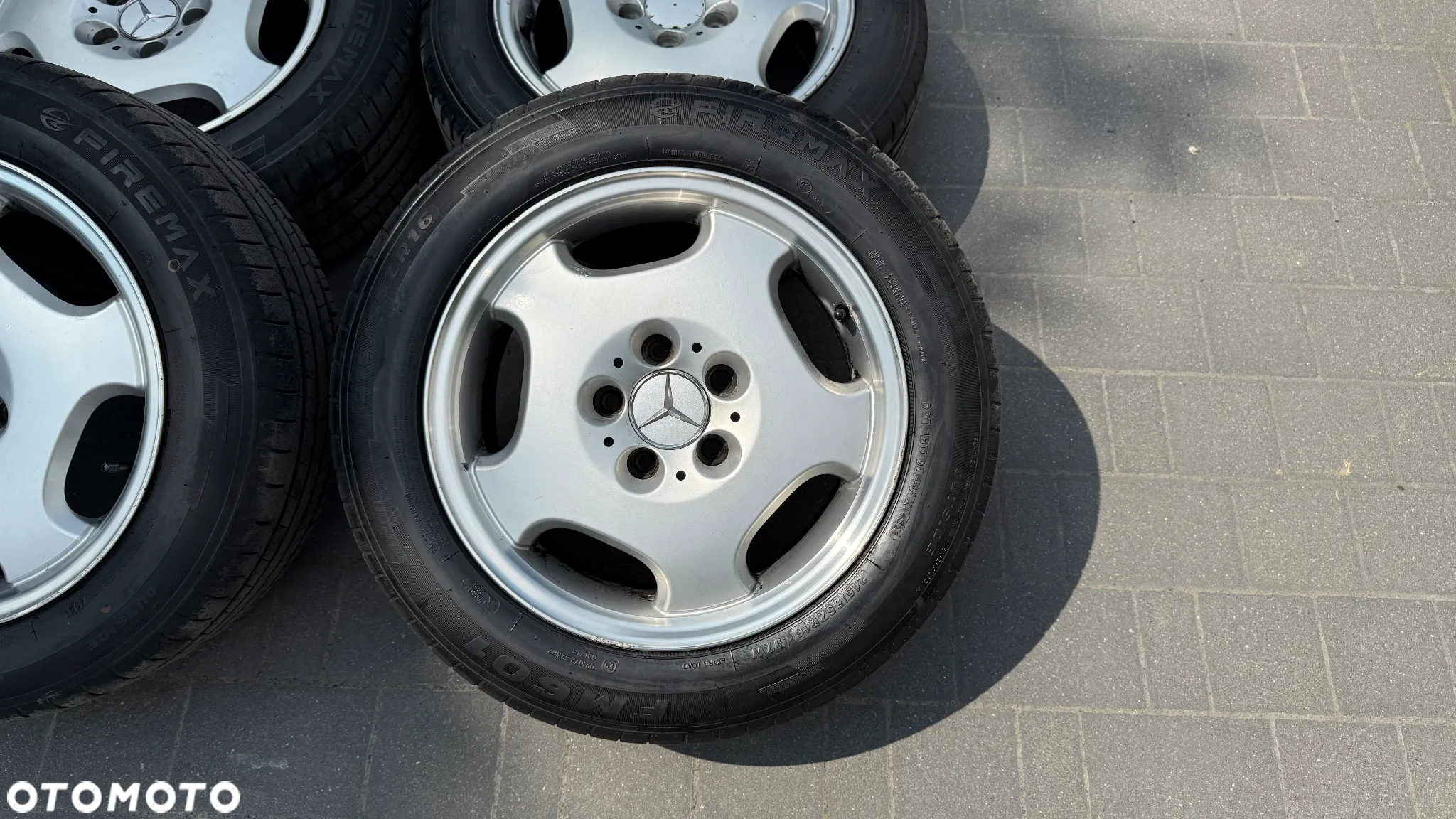 Koła r16 215/55 5x112 mercedes w210 felgi alufelgi ET41 - 2