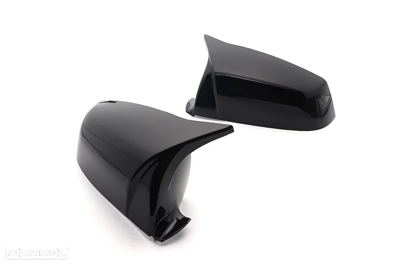 PROMOÇÃO Capas retrovisor Preto Brilhante BMW E60 E61 F01 F02 F06 F10 F11 Etc. - 6