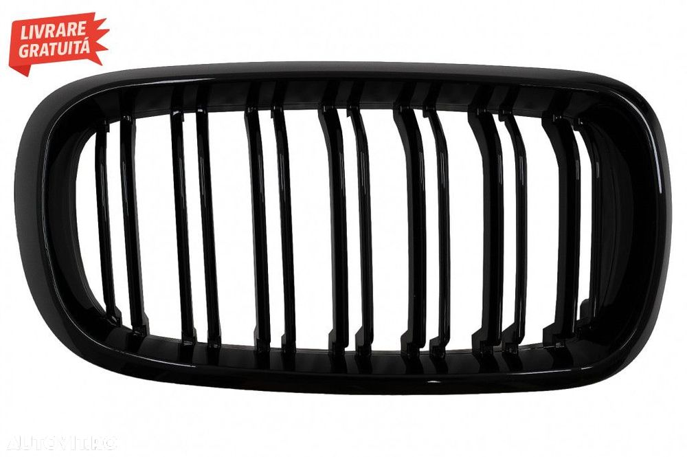 Grile Centrale Duble BMW X5 F15 X6 F16 (2014-2018) X5M X6M Design M-Pa - 2