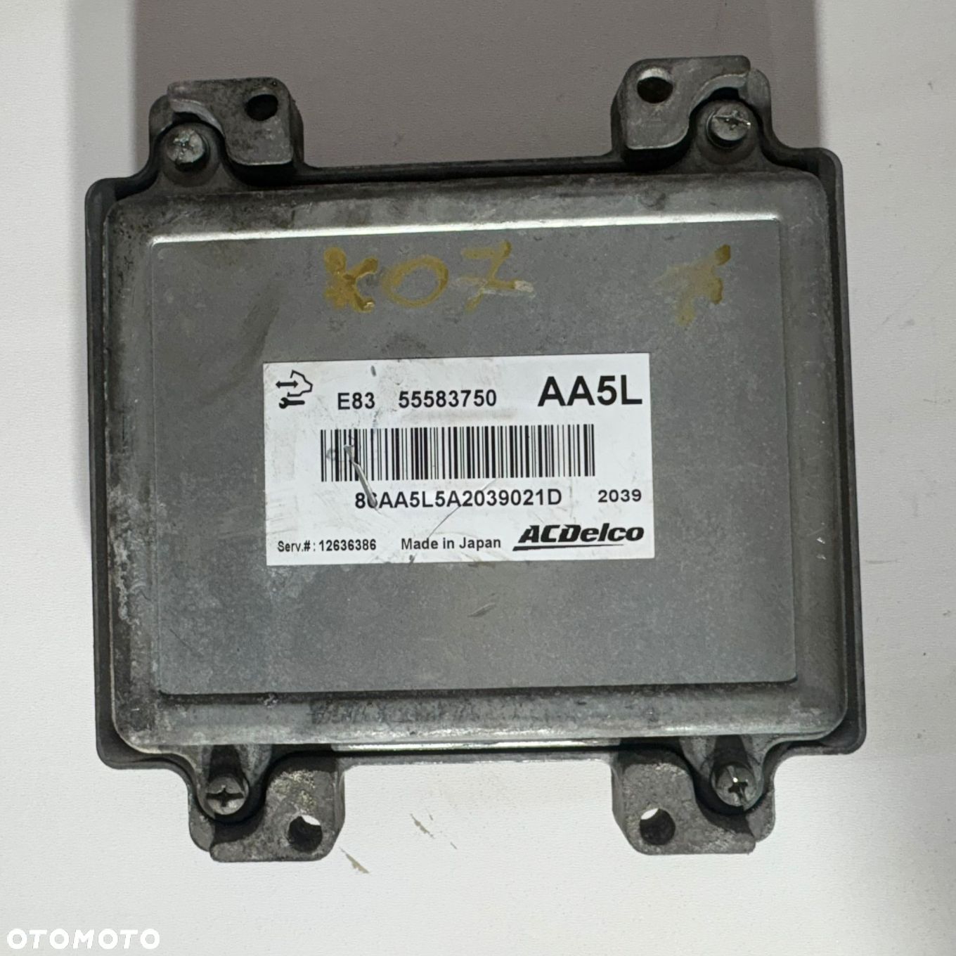 KOMPUTER STEROWNIK OPEL CORSA D LIFT 1.4 16V E83 55583750 AA5L - 1