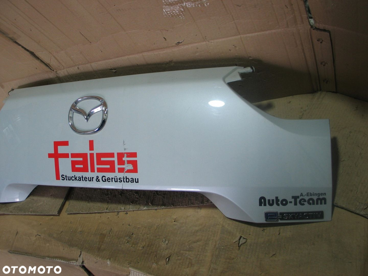 znaczek listwa klapa panel blenda klapy mazda MX-30 MX30 DN4E-50851 - 4