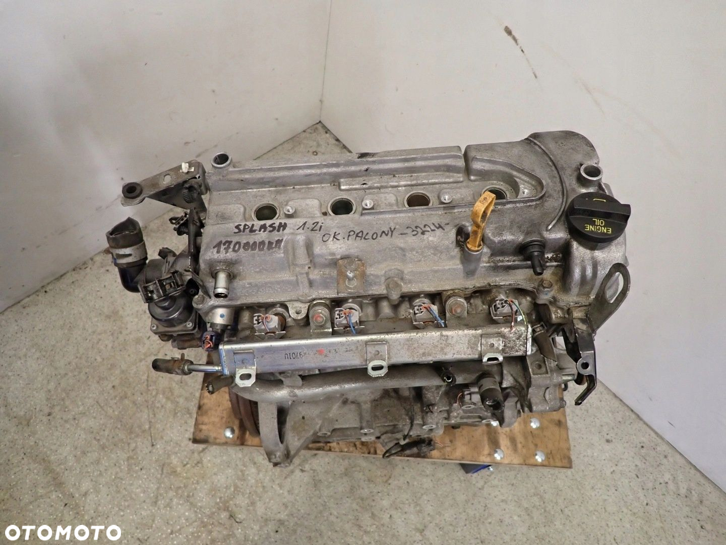 SUZUKI SPLASH 08- 11 SILNIK 1,2 BENZYNOWY K12B - 6