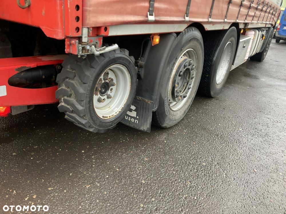 Scania Scania G320 Wózek PALFINGER Firanka Plandeka plandeka Moffett 2012 - 22