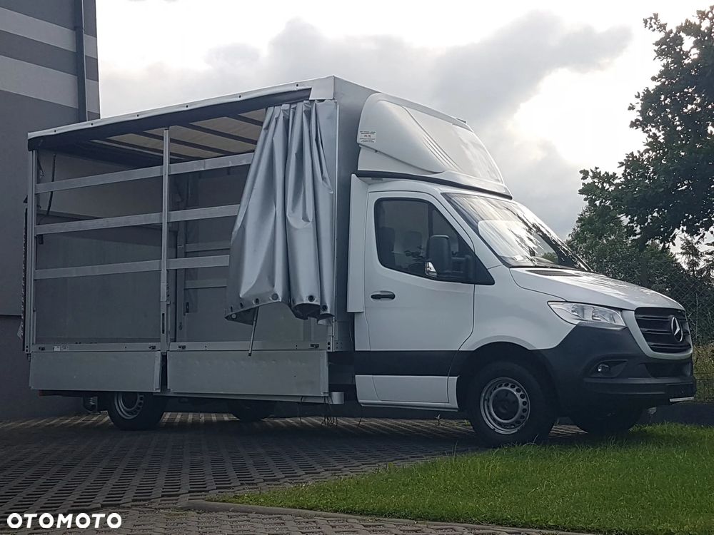Mercedes-Benz SPRINTER WINDA FIRANKA 4,24x2,16x2,28 ROZSUWANY DACH PLANDEKA PAKA SKRZYNIA ŁADUNKOWA 8EP KLIMATRONIK TEMPOMAT - 40