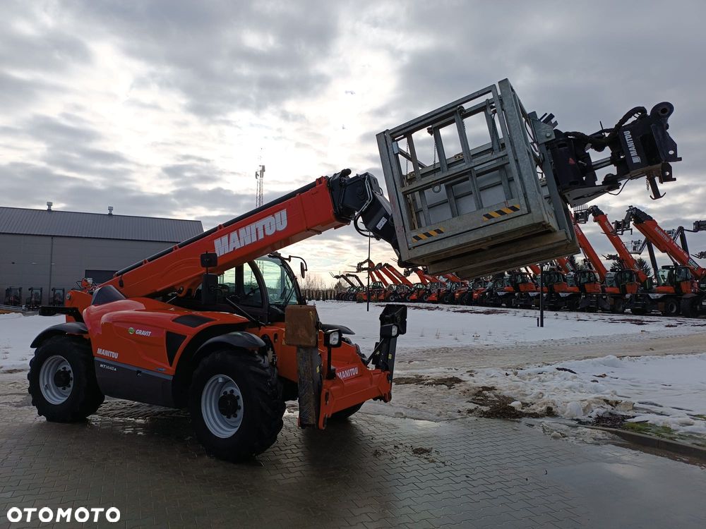 Manitou ładowarka teleskopowa MT 1440 A homologacja pracy z koszem - 2