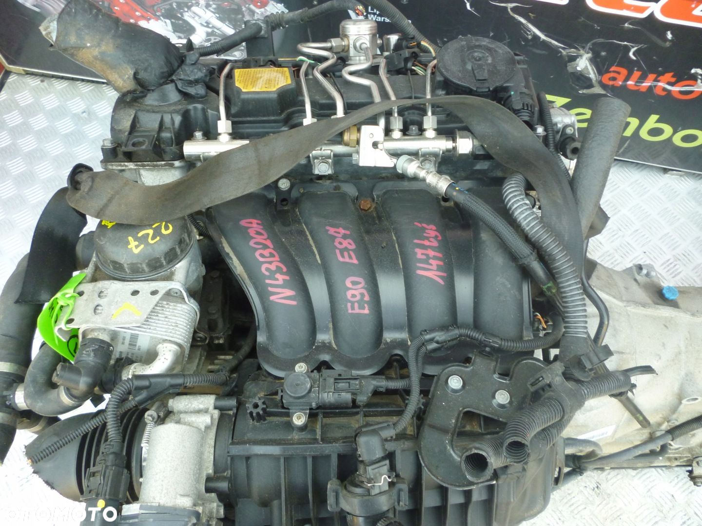 SILNIK BMW E90 2.0i N43B20A 147 TYS - 2