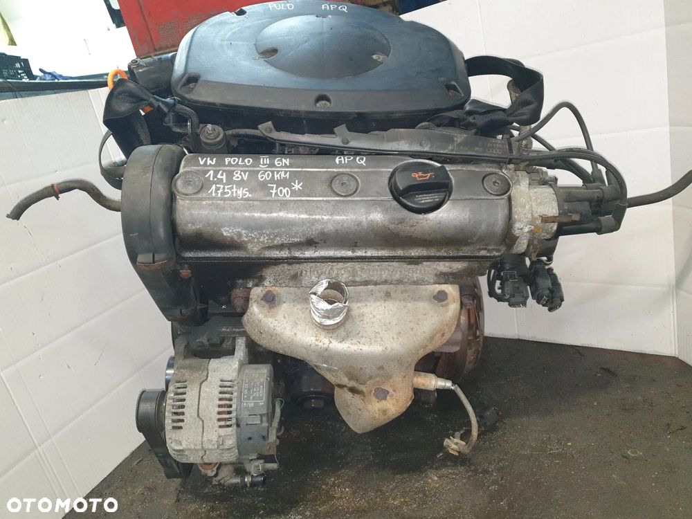 SILNIK GOŁY SŁUPEK 1.4 8v 60 KM APQ VW POLO III 6N - 3