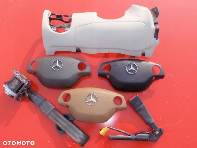 MERCEDES SL CLA W231W117 AMG PODUSZKA SKÓRA AIRBAG - 6
