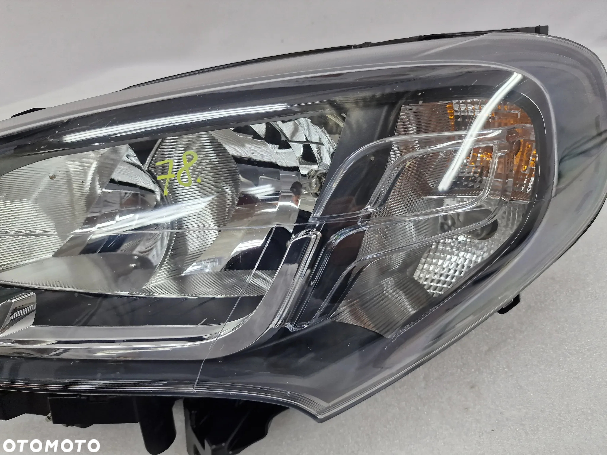 FIAT DOBLO 2 II LIFT 15- LEWA LAMPA PRZEDNIA PRZÓD , NR 521094580 , NR AUKCJI LA78 - 4