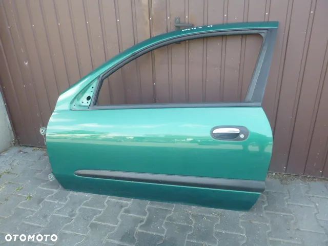 DRZWI LEWY PRZÓD LEWE PRZEDNIE NISSAN ALMERA N16 3D KOMPLETNE KOLOR DV8 - 4