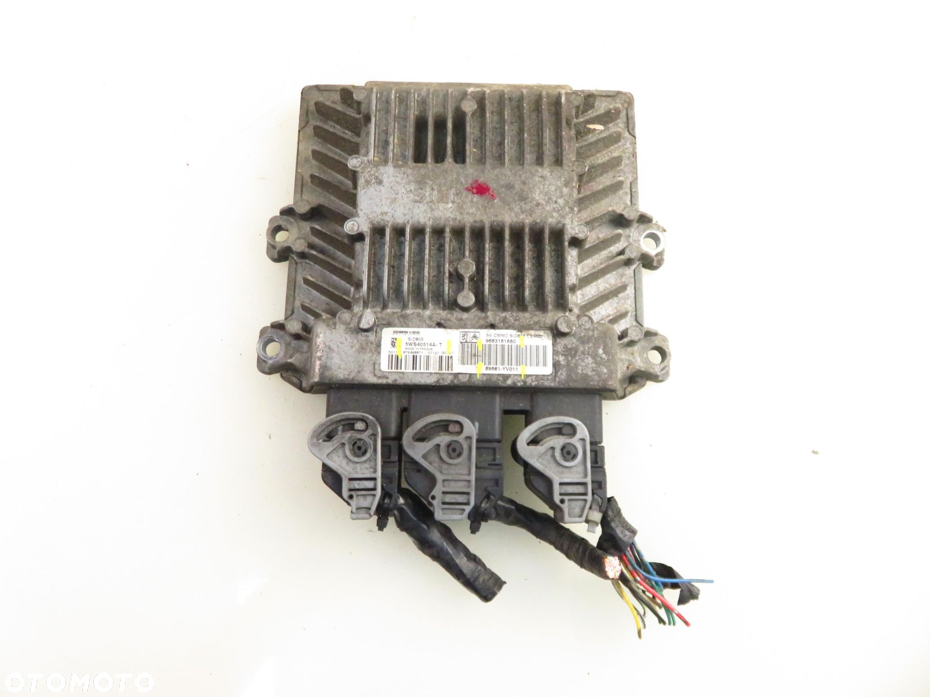 STEROWNIK CITROEN C1 1.4 HDi  89661YV011 9663181680 5WS40514AT - 6