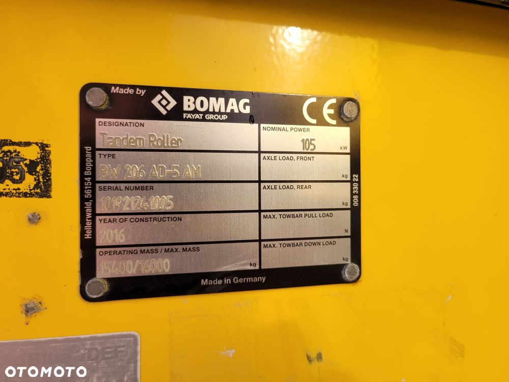 Bomag BW 206 AD - 5 AM - 17