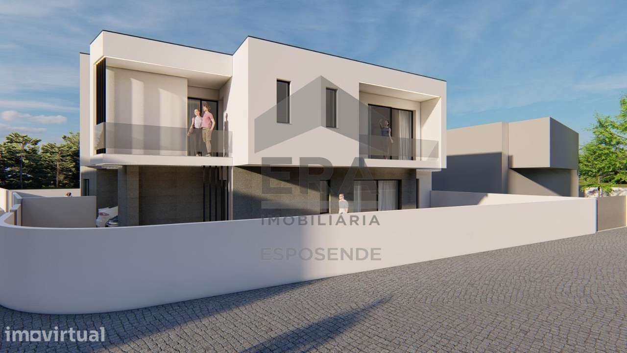 Moradia com piscina, em construção nas Marinhas - Grande imagem: 4/14