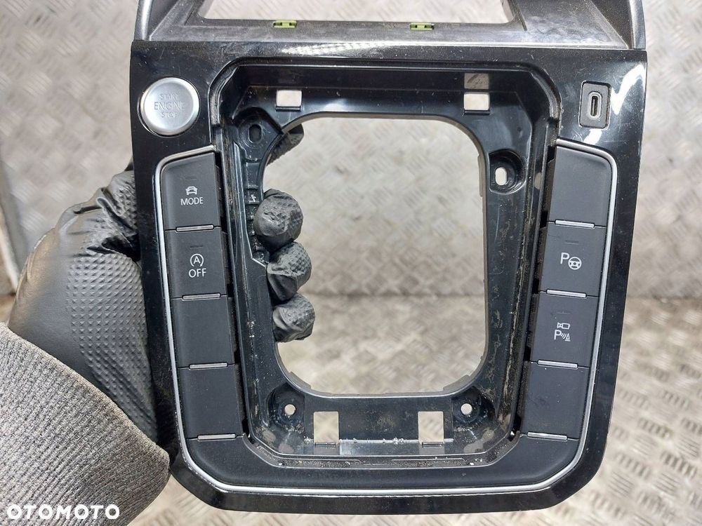 RAMKA KONSOLI ŚRODKOWA PASSAT B8 LIFT 3G1864263A 3G8035726A 3G1864263 - 2