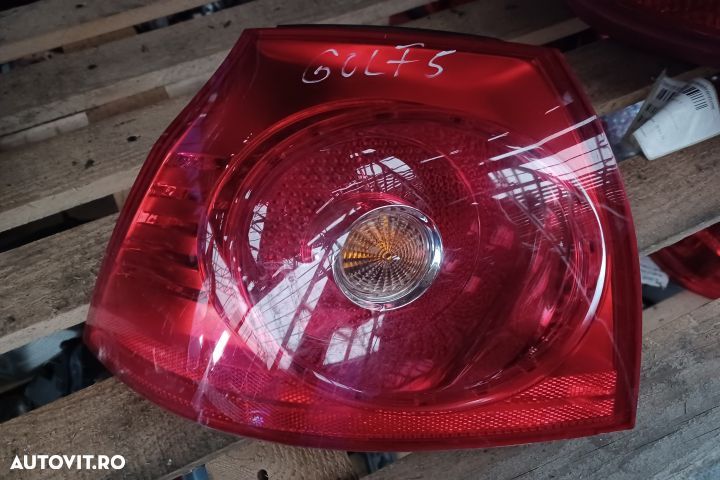 Lampa stop stanga pe aripa Volkswagen VW Golf 5 [2003 - 2009] Hatchba - 1
