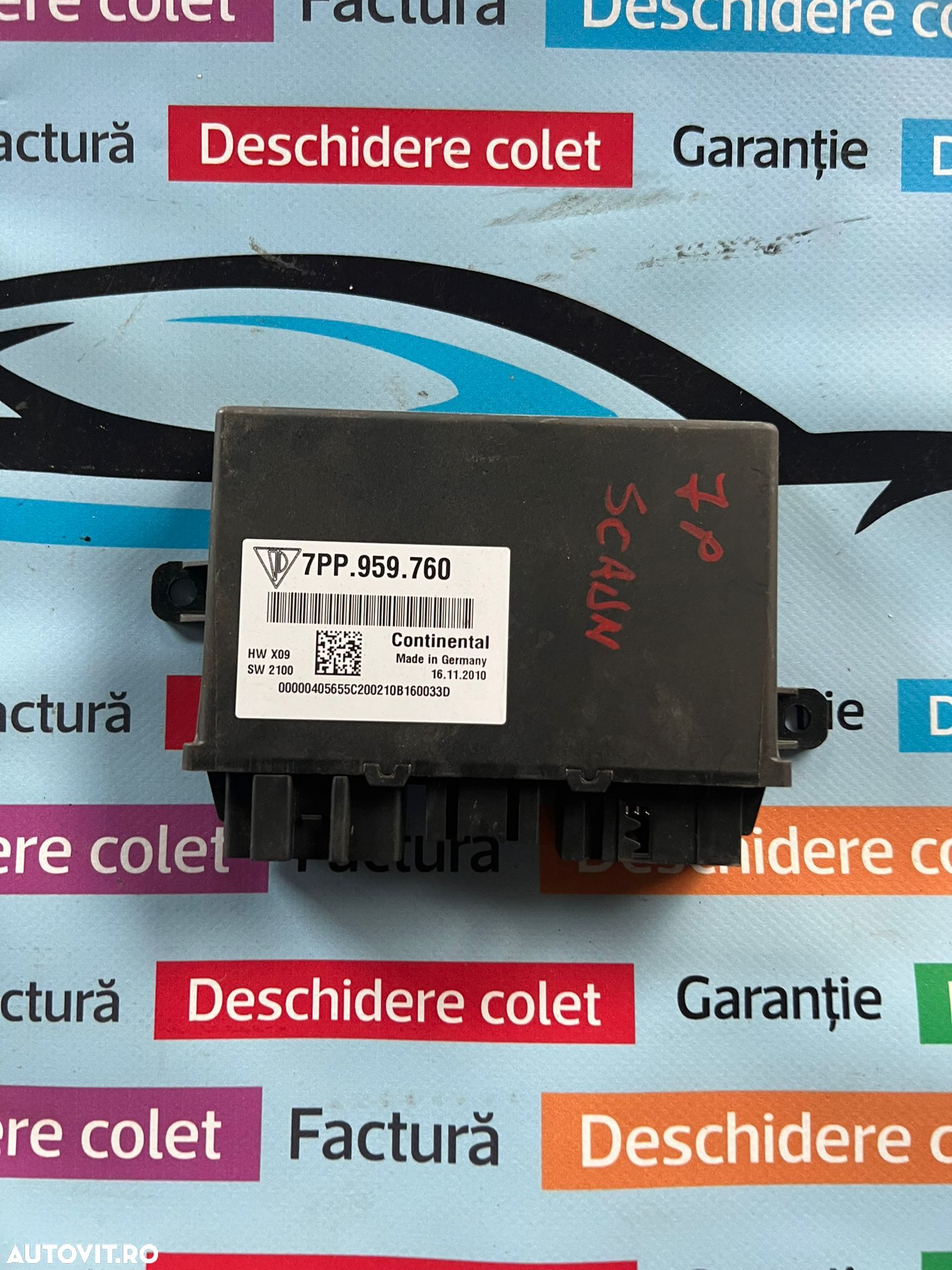 Calculator scaun Porsche Cayenne 7PP959760 2010 2018 - 1