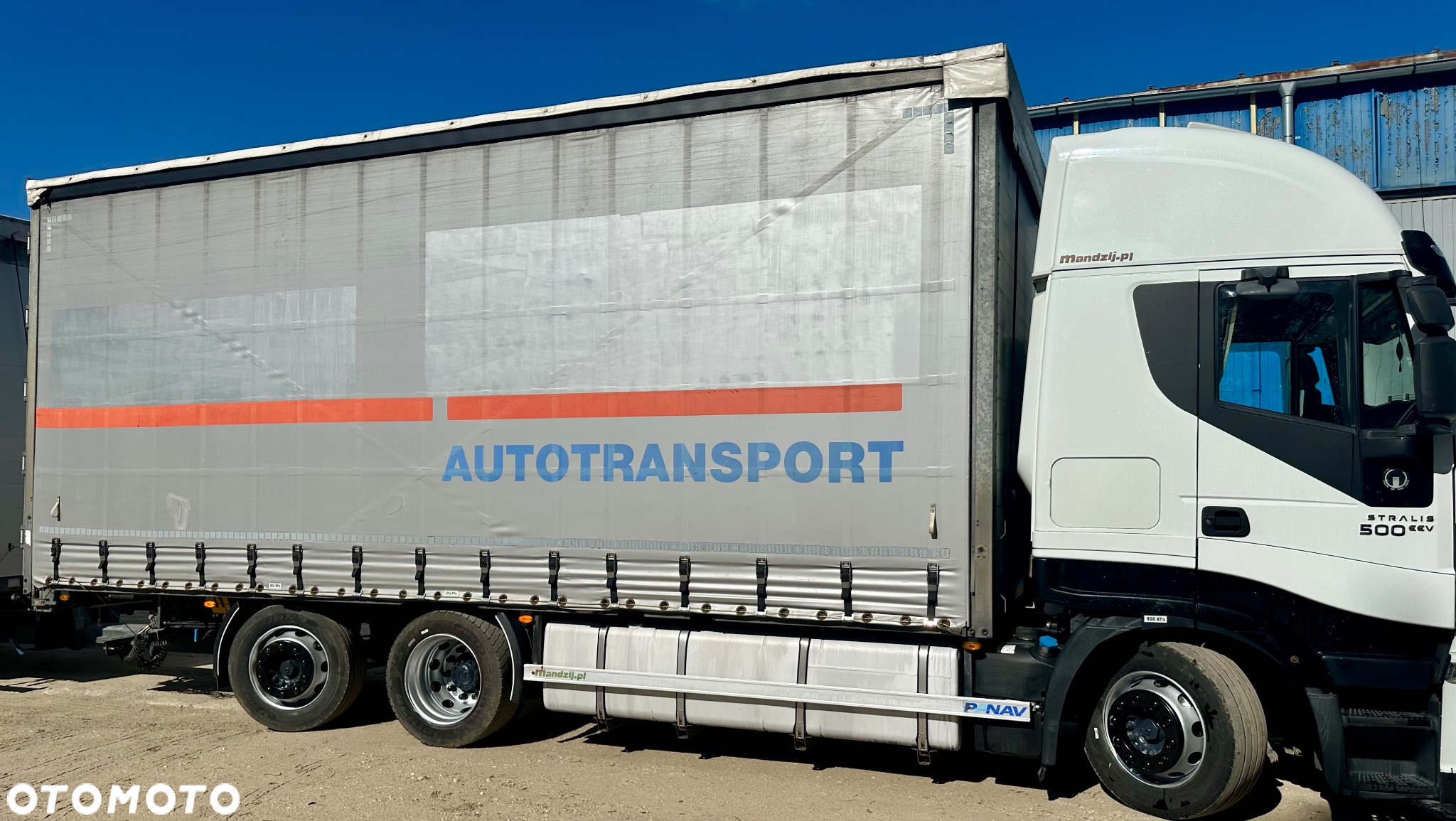 Iveco STRALIS 500EEV GLOB XXL AUTOMAT RETARDER 6x2 JUMBO TYLNA OŚ SKRĘTNA FIRANKA DŁ:7.40m + TANDEM PANAV OŚ BPW FIRANKA DŁ:8.20m ZESTAW PRZESTRZENNY 120m3 MOTOR:13L 2014r IGŁA - 15