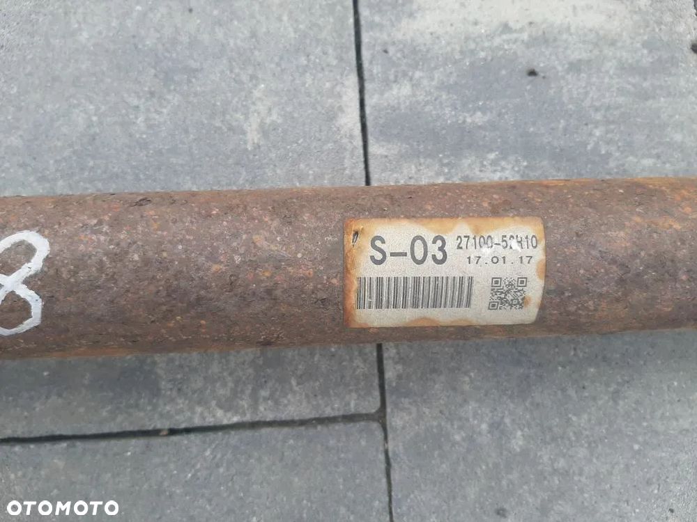 WAŁ NAPĘDOWY SUZUKI SWIFT MK8 4X4 1.2 27100-52R10 - 4