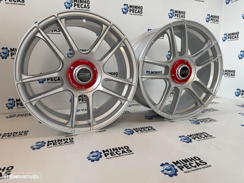 Jantes look OZ Indy HLT em 18 (5x100/5x112) Silver - 3