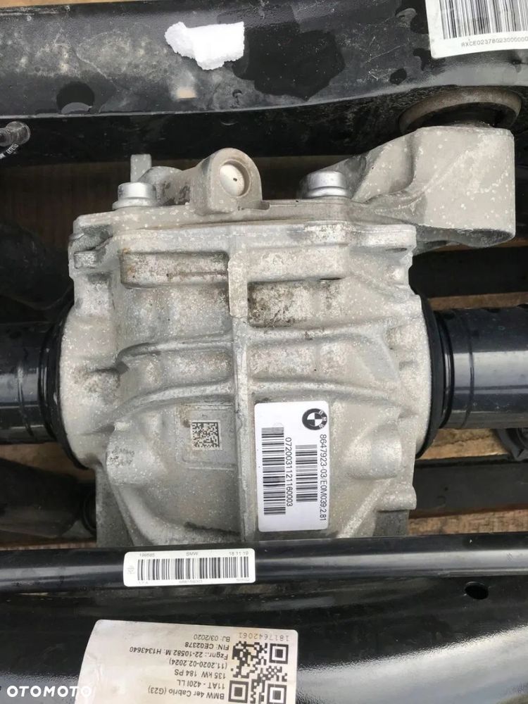 BMW 4 G23 ZAWIESZENIE TYŁ TYLNE BELKA ZWROTNICA BMW 4 G23 CABRIO PRZEBIEG 1 KM - 8