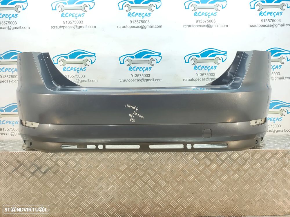 PARACHOQUES TRASEIRO TRÁS FORD MONDEO BA7 CARRO IV 4 MK4 7S71-A17900 PARA-CHOQUES PARA CHOQUES ORIGINAL