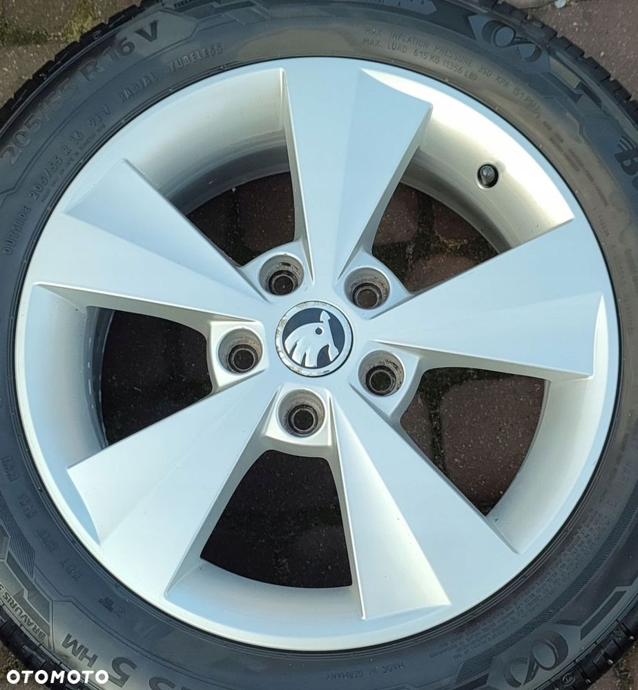 Felgi Aluminiowe Oryg. Skoda Octavia III 16 Cali 5x112 6,5X16 Et46 Ø57,1mm - 4
