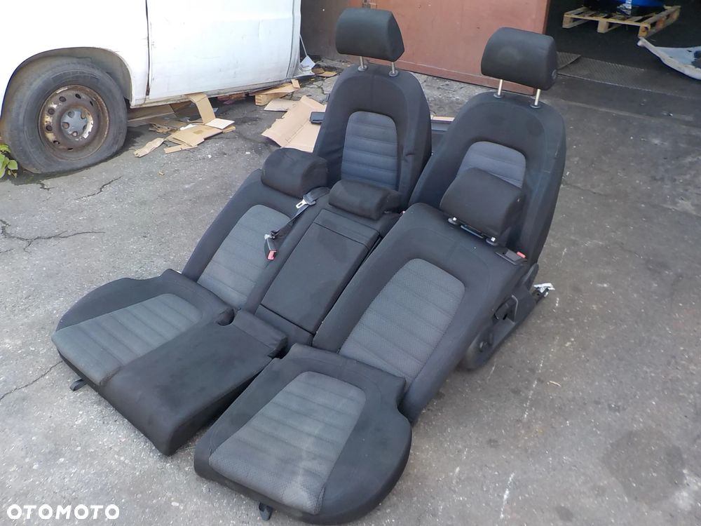 fotel kierowcy fotele komplet vw passat b6 kombi 2007r - 1