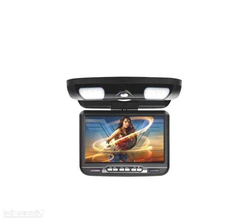 ECRA DE TEJADILHO TECTO XTRONS DE 9" COM DVD E JOGOS - 6