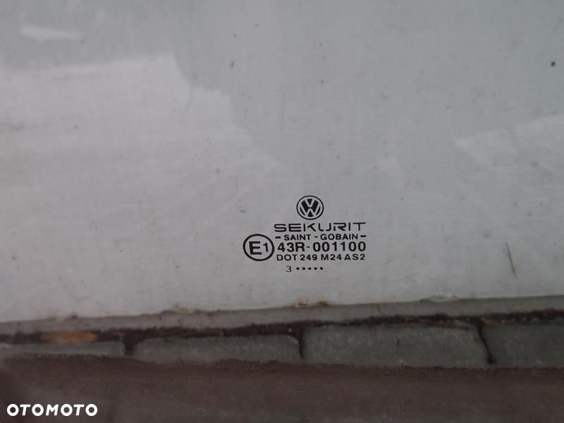 VW T5 SZYBA DRZWI PRAWE PRZÓD ORYGINAŁ - 2