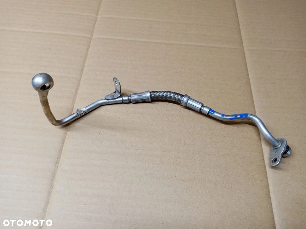 Przewód rurka smarująca dopływu oleju olejowa turbiny BMW M5 G30 F90 4.4 7934655 - 1