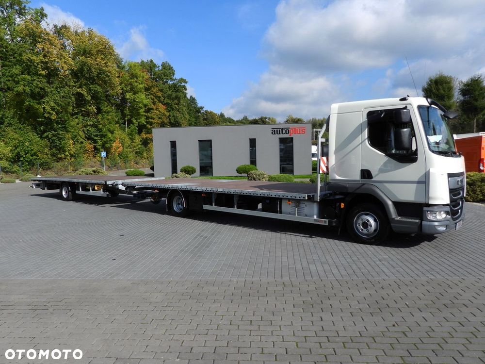 DAF LF 230 SKRZYNIA KONTENEROWIEC + PRZYCZEPA  WEBASTO TEMPOMAT LEDY PNEUMATYKA AUTOMAT  BLIŹNIACZE KOŁA KLIMATYZACJA  230KM - 27