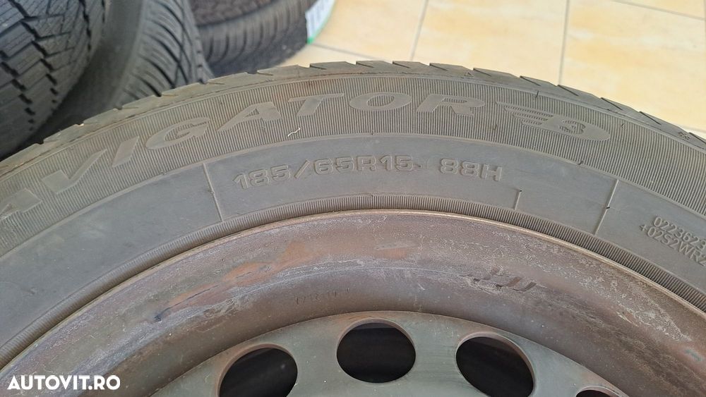 Anvelope all season 185 65 r15 + jante 5x100 - 5