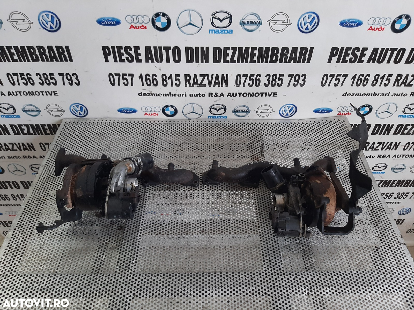Turbo Turbina Bi-Turbo Stanga Dreapta Land Rover Range Rover Vogue L322 Sport L320 3.6 Tdv8 Motor 3 - 5