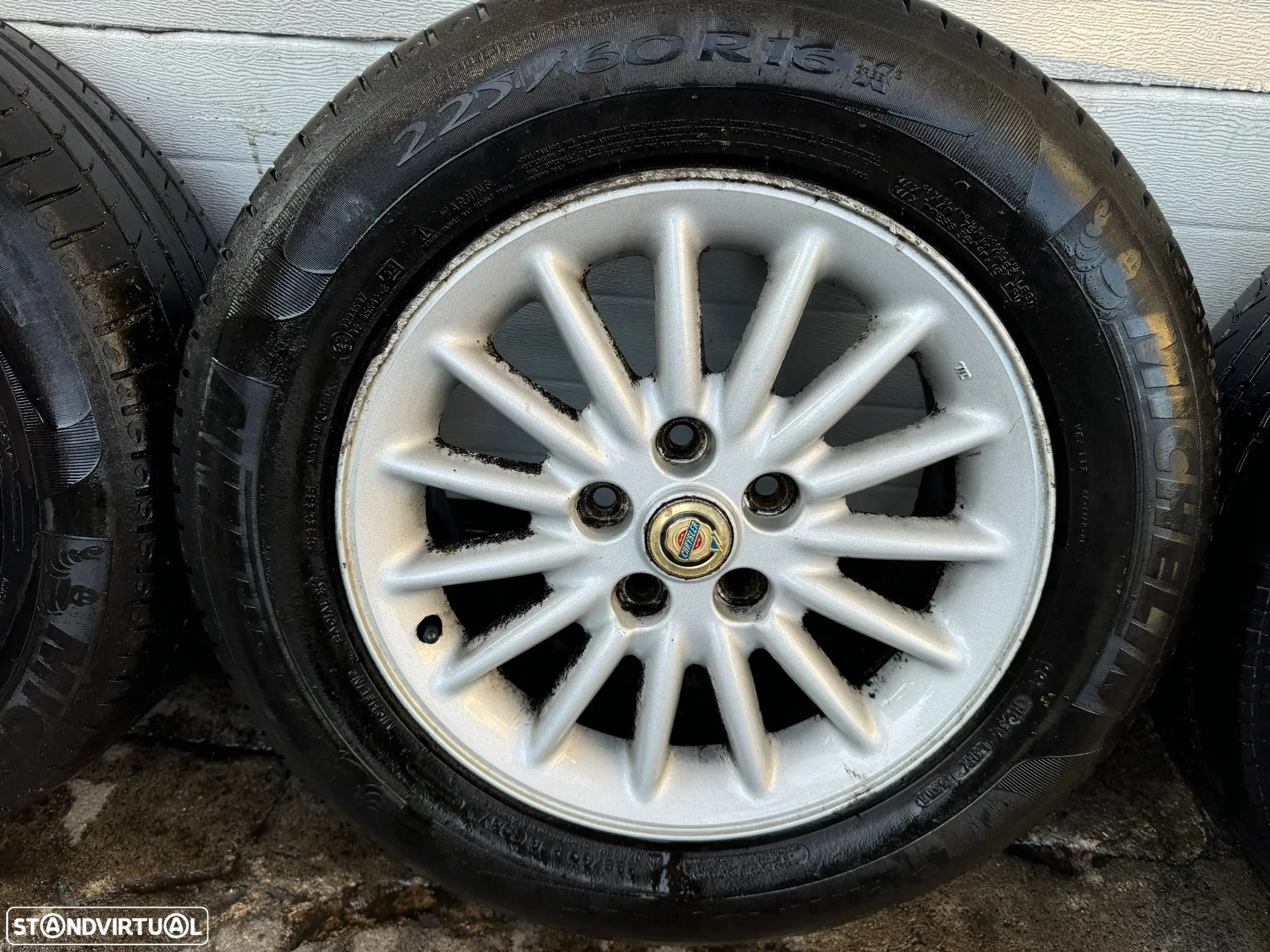 4 Jantes R16 Chrysler 5x114.3 com pneus 225/60R16 - 3
