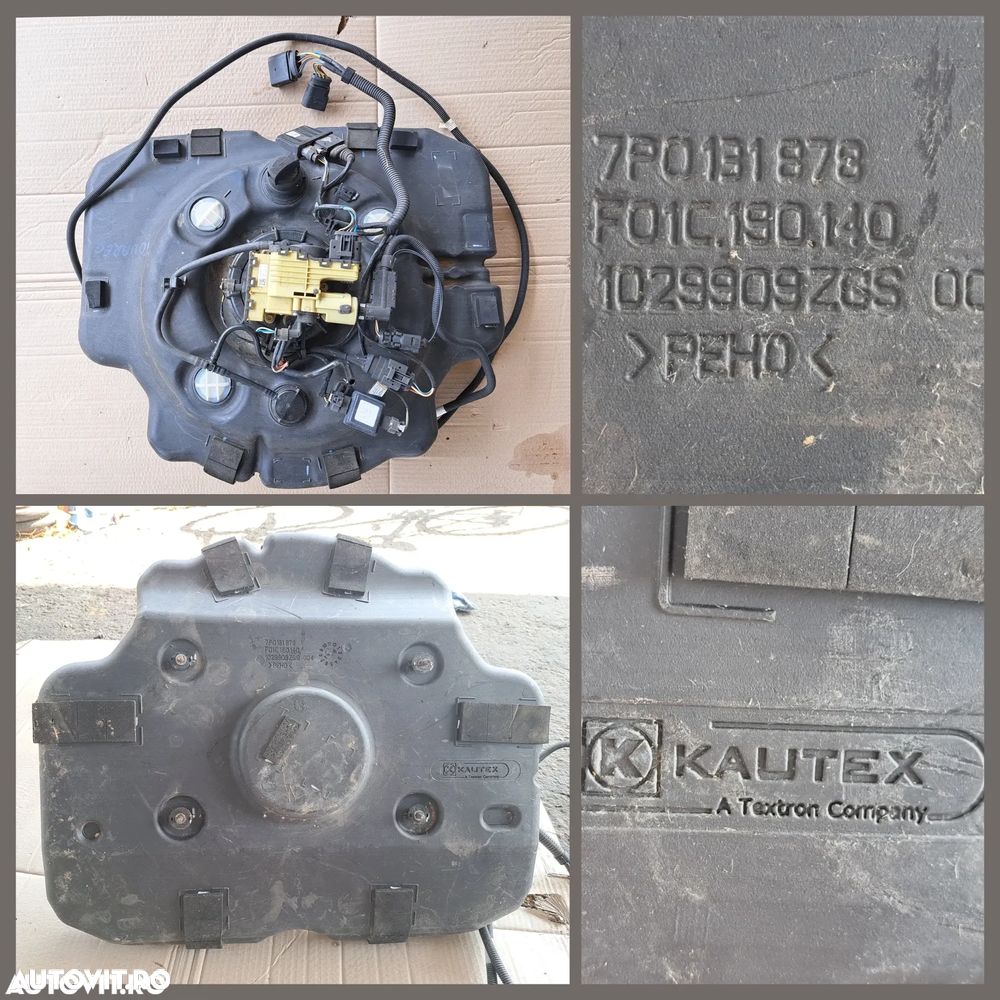 Rezervor adblue cabla, pompa, senzor adblue Volkswagen Touareg Porsche Cayenne 958 3.0tdi 3.6tdi 2011-2018 - 2