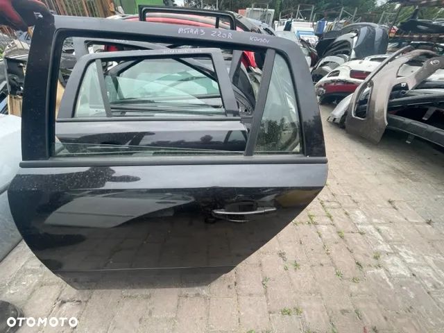 OPEL ASTRA 3 III H DRZWI PRAWE TYŁ KOMBI Z20R SZYBA KAMKA PODNOSNIK ZAMEK BOCZEK PRZYCISK SZYB KLAMKA OGRANICZNIK - 2
