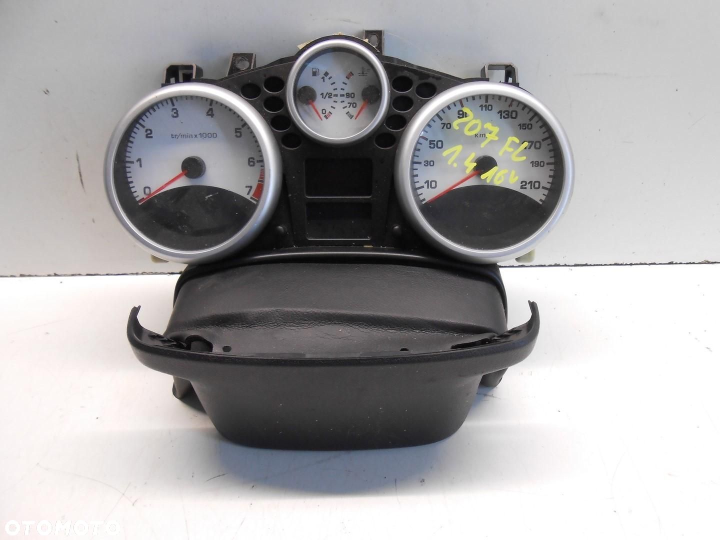 LICZNIK PEUGEOT 207 LIFT 1.4 16V # - 1
