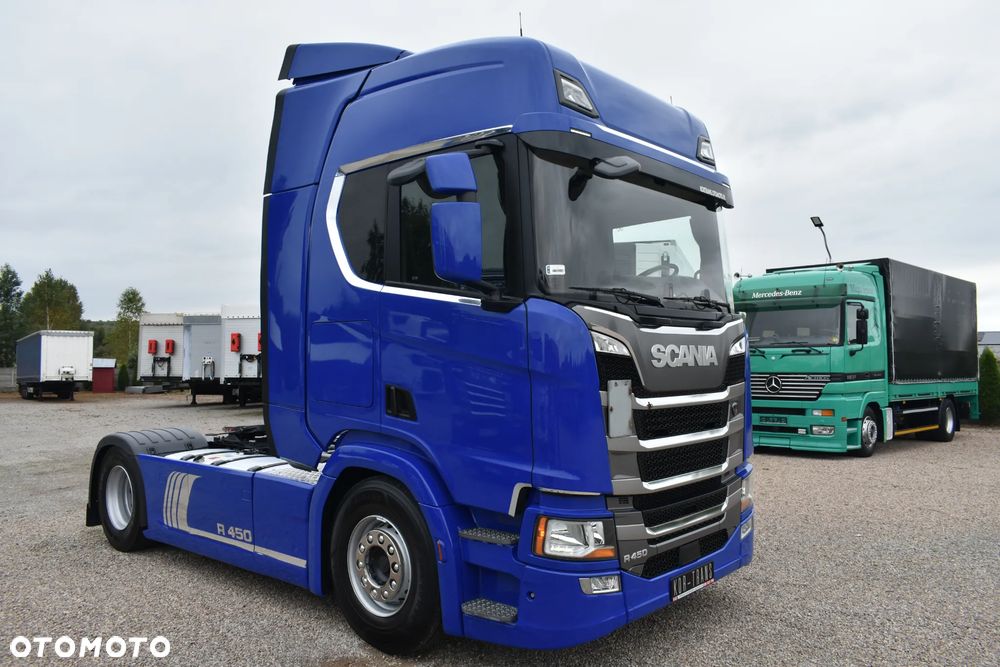 Scania R450 // NAVI // VIRTUAL COCKPIT // LED // NOWE OPONY !! // - 9
