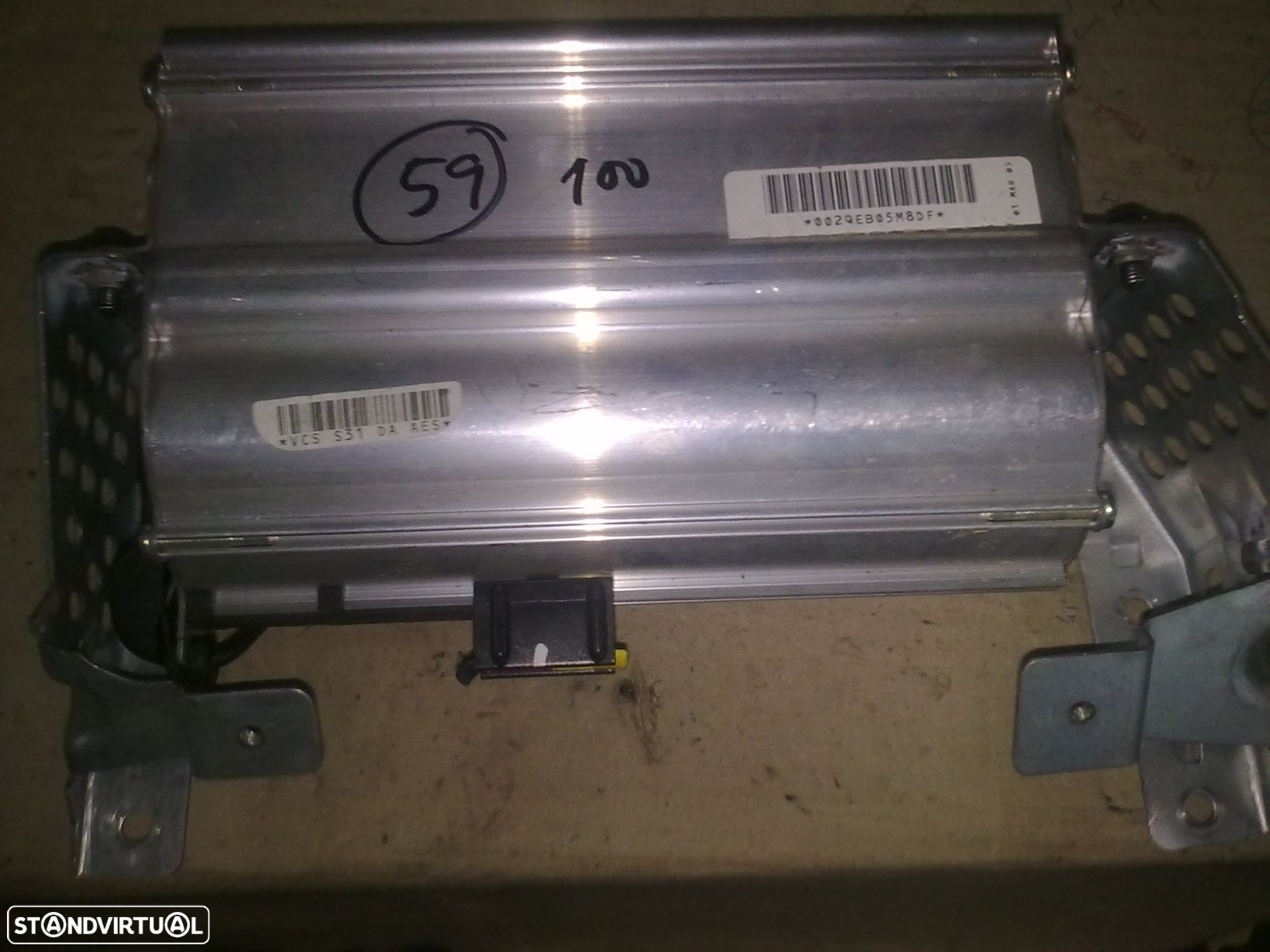 Airbag Passageiro 1J0880204K VW GOLF 4 VW BORA 2001 1.9 TDI 0P - 2