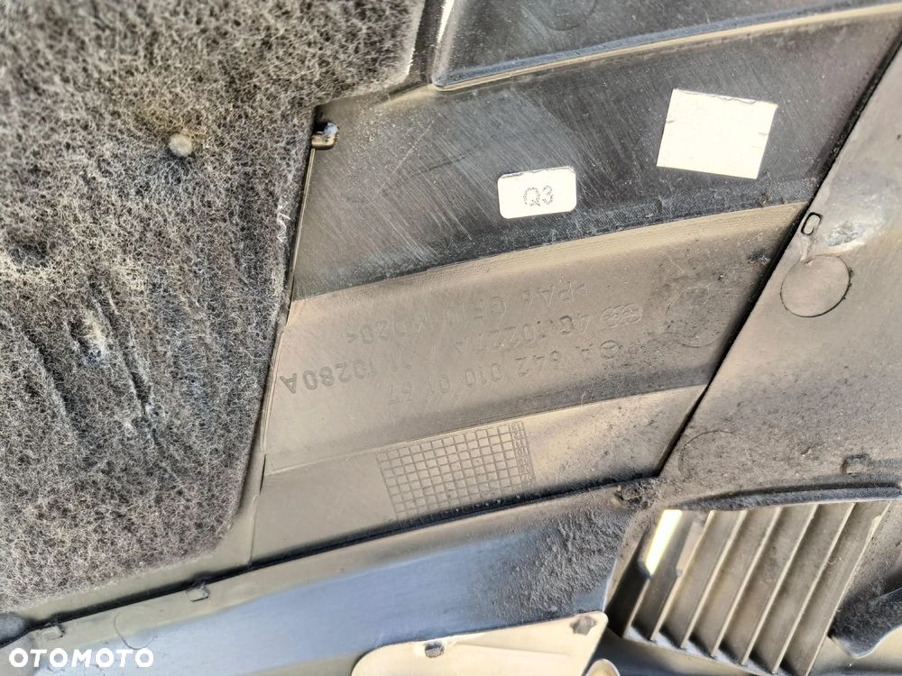 MERCEDES W209 W211 W219 W221 3.0 V6 CDI OM 642 OSŁONA POKRYWA NA SILNIK SILNIKA A6420100167 - 9