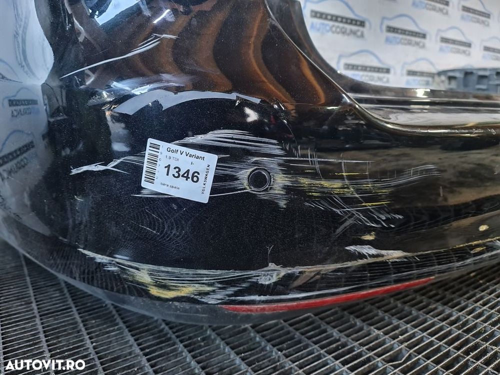 Bara spate Volkswagen Golf V Variant 2007 - 2009 Combi 4 Usi NEGRU (1346) - 3