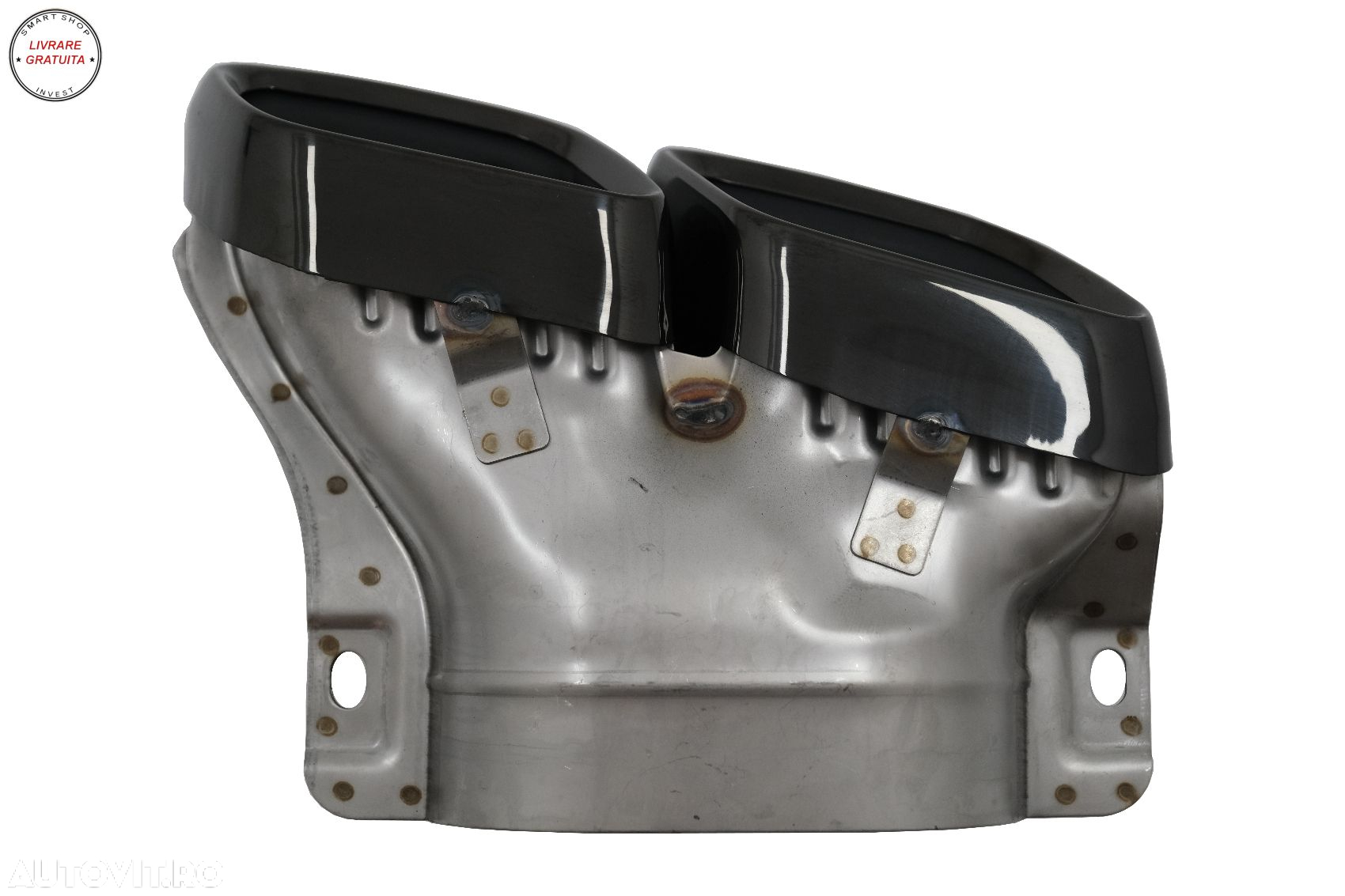 Ornamente tobe pentru sistemul de evacuare Mercedes C-Class W205 S205 C205 A205 C6- livrare gratuita - 6