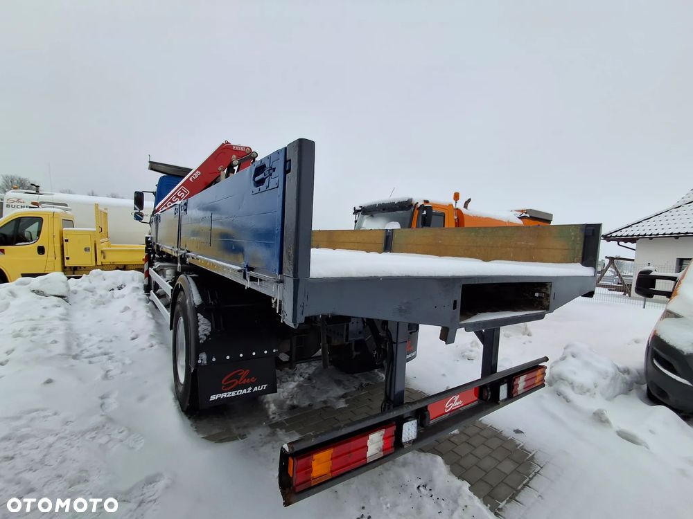 Mercedes-Benz Axor 1933 HDS FASSI F135 17 Metrów Żuraw Skrzynia Siodło Zawieszenie Resor 2010r Sprowadzony Przyczepa Do Przewozu Transportu Zbrojenia Zestaw Ciekawa Konfiguracja Niski Przebieg - 9