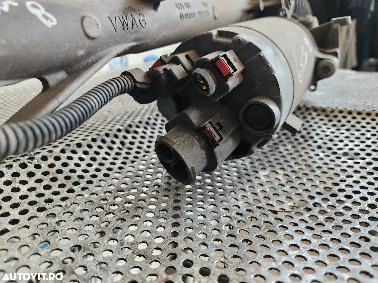 Caseta Directie Electrica Vw Golf 8 VIII Seat Skoda Cod 5WBAG Mic Defect Masina Sub 20.000 Km - 10