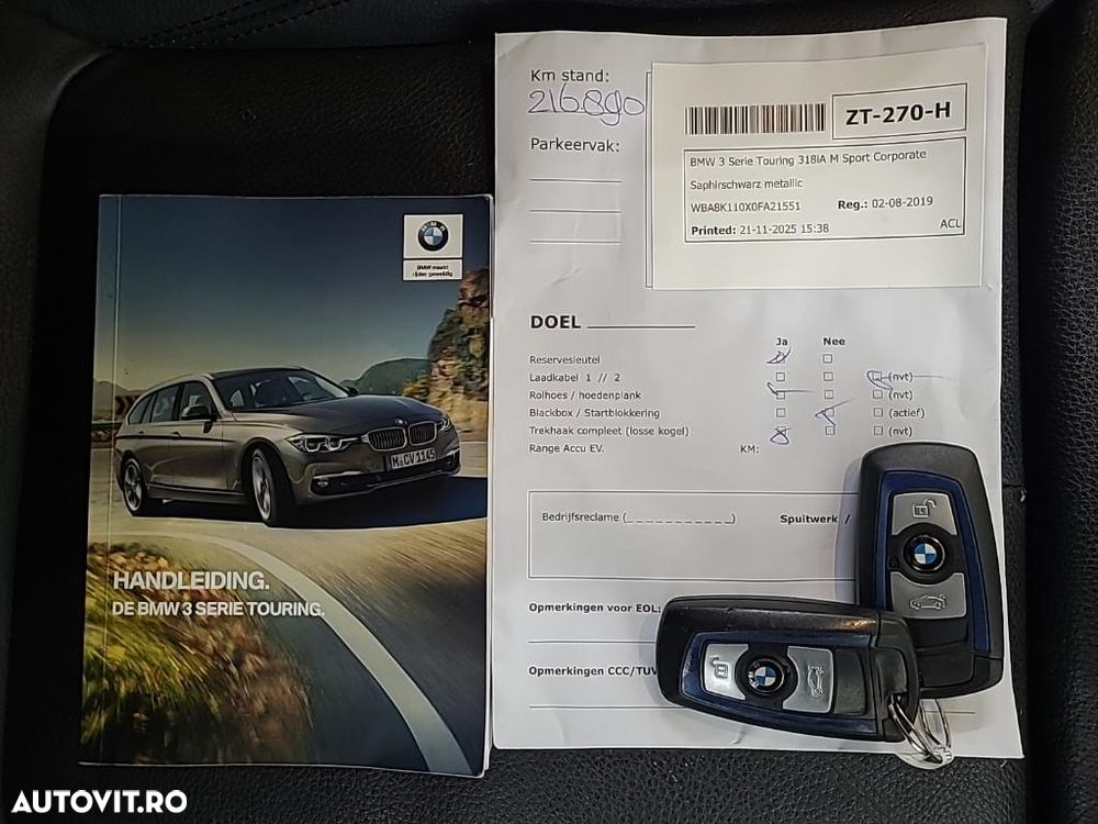 BMW Seria 3 318i Touring Aut. Edition M Sport Shadow - 15