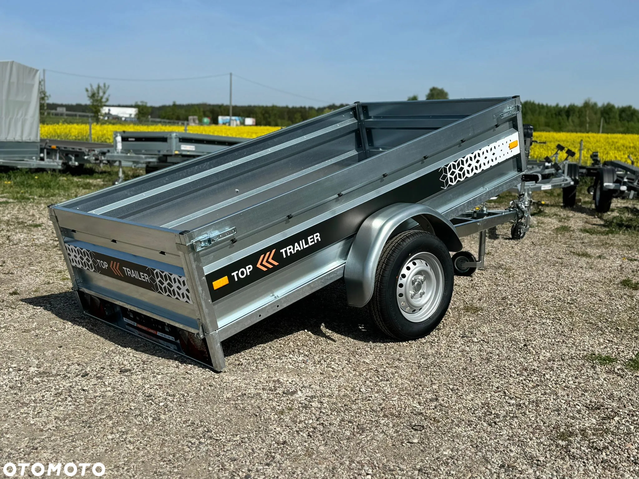 MAZZO DOSTAWA! Przyczepa Top Trailer TT23 MAX 232x131x45cm DMC 750 kg SPAWANA! kat. B, MOCNA! - 6