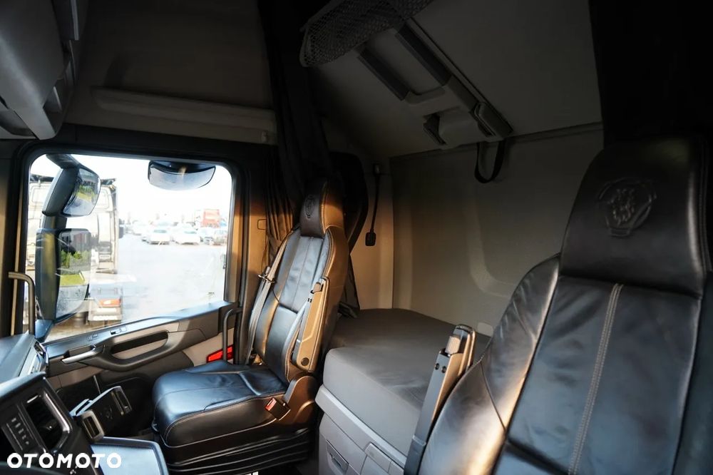 Scania S 500 / RETARDER / KLIMA POSTOJOWA / CAŁA NA PODUSZKACH / ALUFELGI / SKÓRY / - 22